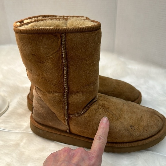 UGGs classic short boot W8 camel brown - Picture 4 of 10